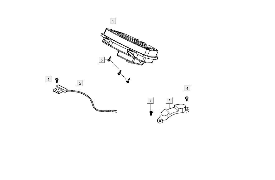 Contachilometri - Cockpit MXU 150