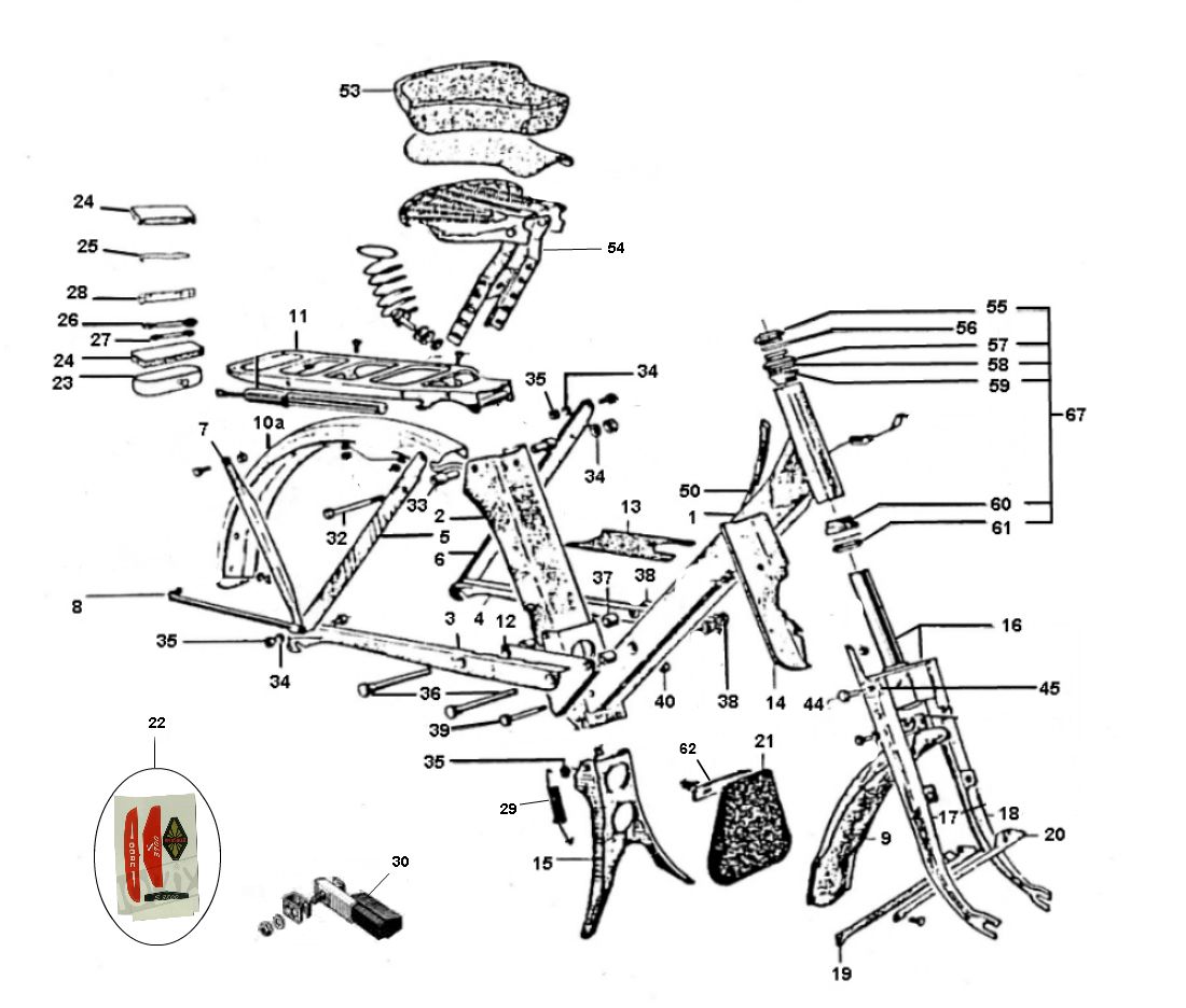 Telaio Solex