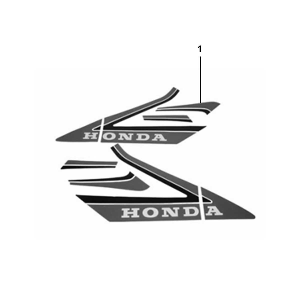 Stemmi - Adesivi - Logo Honda MB50/MB80