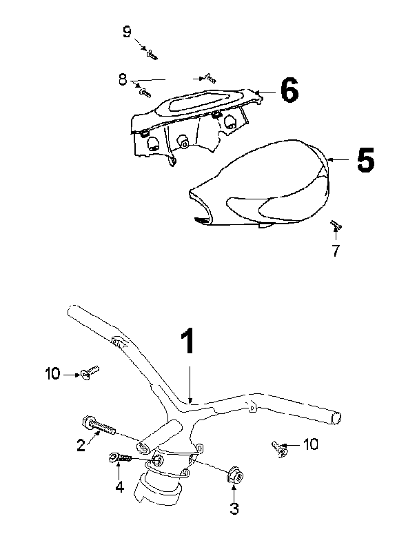 Volante - Coprivolanti Peugeot V-Clic 50 4 tempi AC Blue