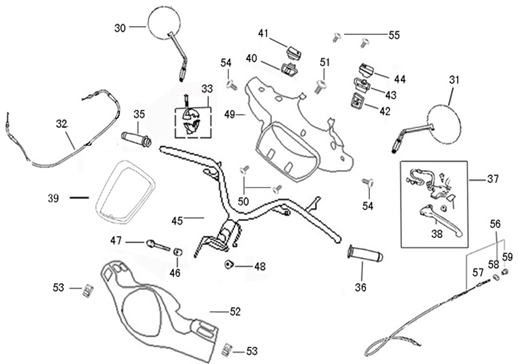 Volante - Componenti sterzo Edwards Tomorrow Maple V50-3 opaco antracite