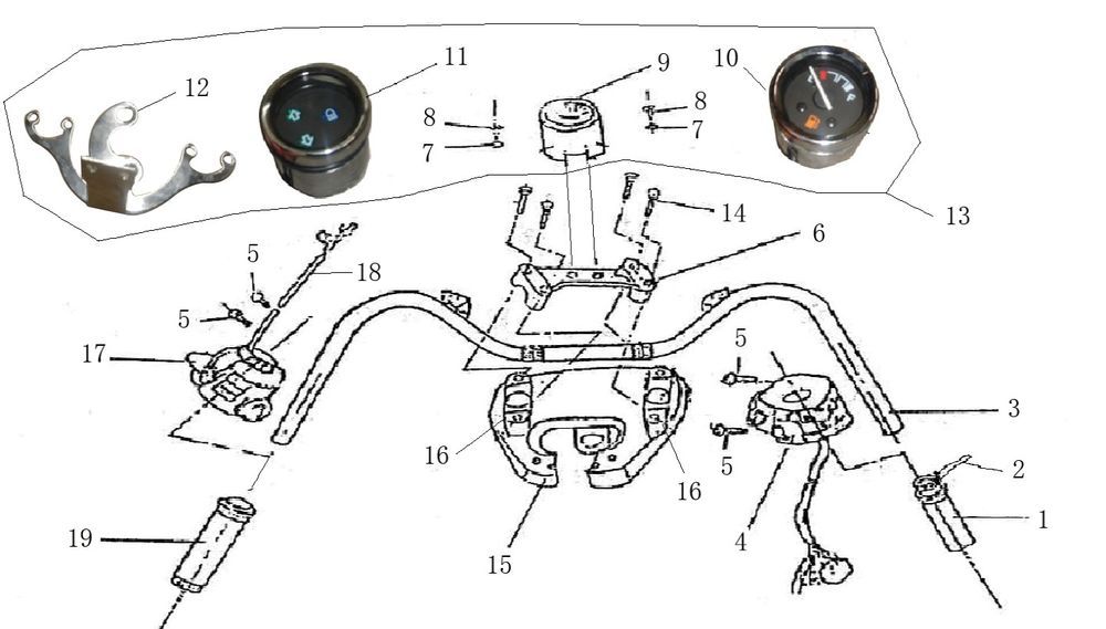 Volante - Componenti del volante Turbho RG50 crema caffè