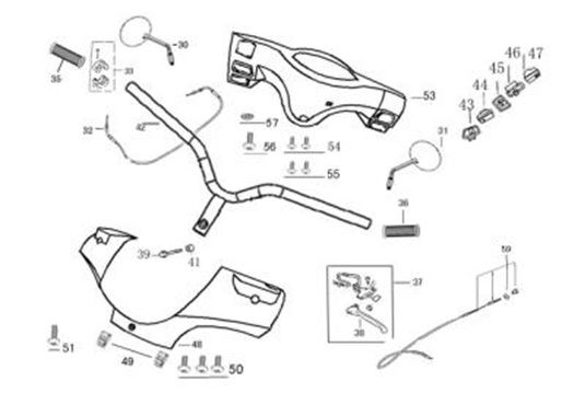 Volante - Componenti del volante - Znen Elegance - marrone