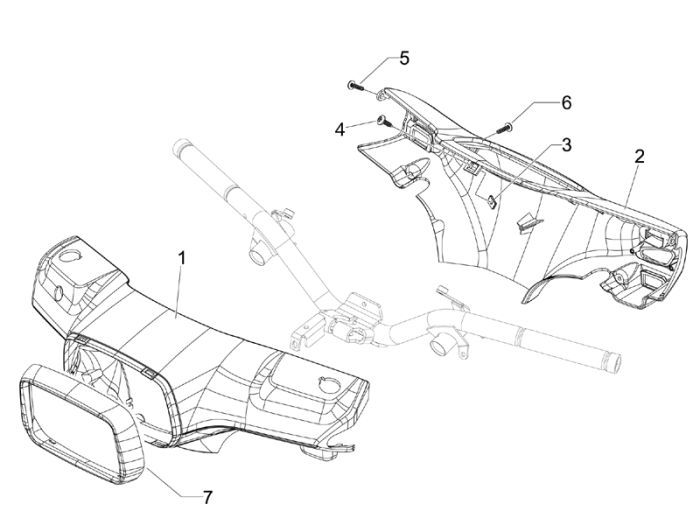 Copriverzo Vespa S 50 4 tempi 4V AC