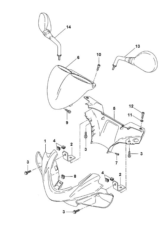 Coprivolanti Yamaha Aerox 50 2 tempi LC