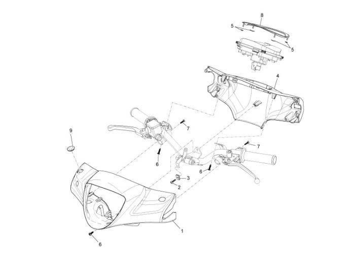 Coprivolanti Piaggio Liberty 4 tempi neri 98/a
