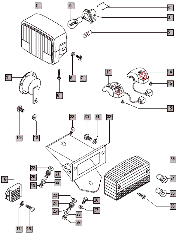 Elektra Tomos STANDARD XL (L0-L1)