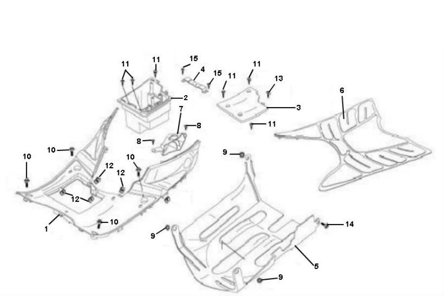 Pedana - Sottospoiler a 4 tempi Sachs 49er