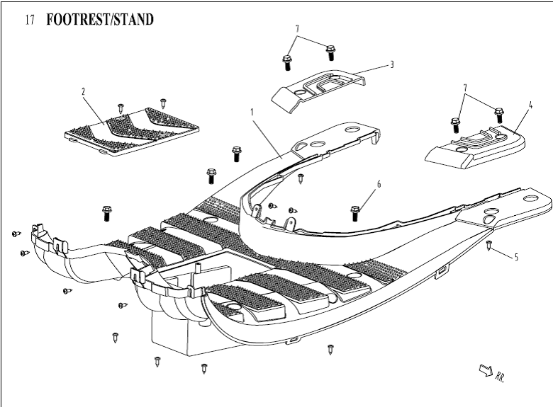 Pedana verde China Venom