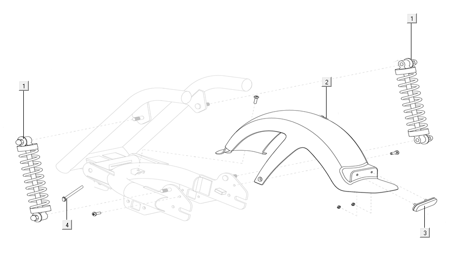 Ammortizzatore Niu serie U