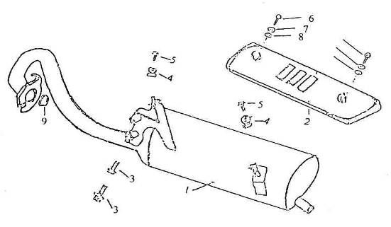 Scarico Killerbee Custom 125