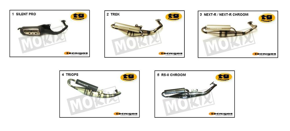 Scarico Peugeot Ludix one a 2 tempi