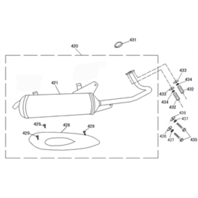 Scarico Senzo Old Classic marrone