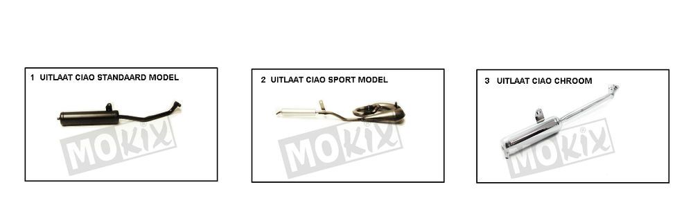 Scarico Piaggio Ciao