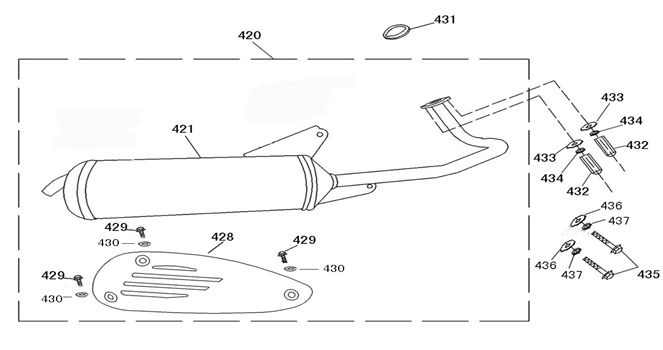 Scarico Znen Revival verde crema