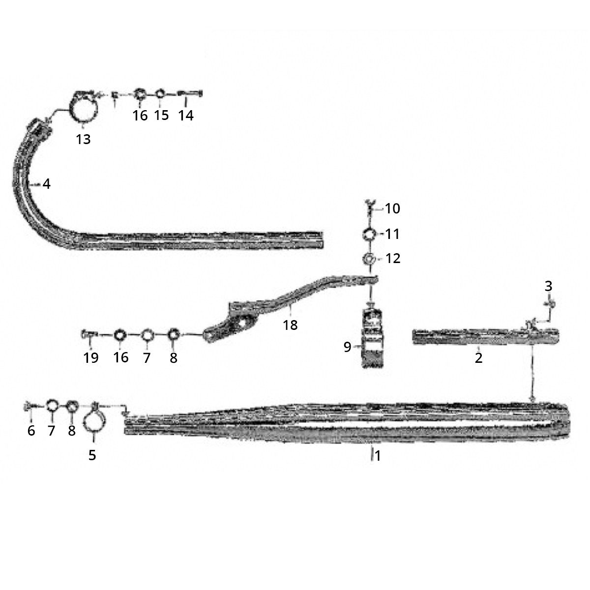 Scarico Zundapp GTS 50 517-40L5