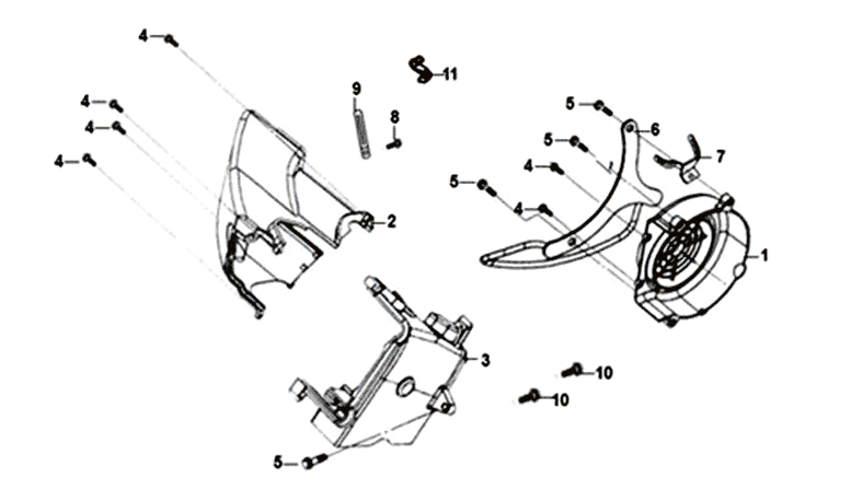 Vliegwieldeksel Sym Orbit III 125I E4