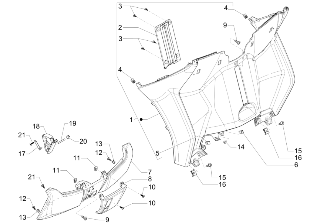 Piaggio MP3 350 Maxi Sport ABS Euro 4 2018-2020