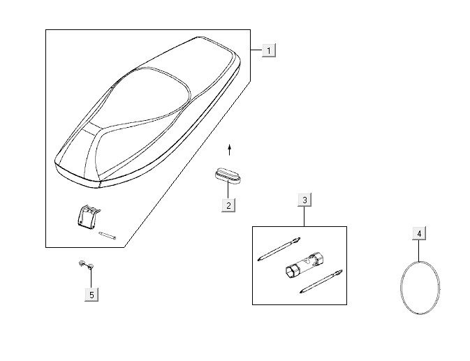 sella Kymco Agility 12