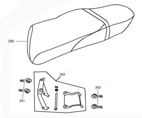 Sella Neco Borsalino Oro bianco opaco