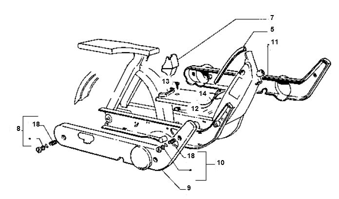Parabrezza moto Piaggio Ciao