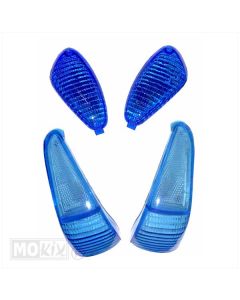 Set di lenti indicatori Gilera Runner blu-86454