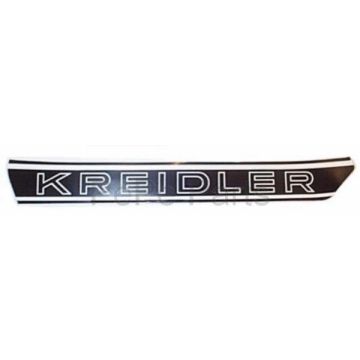 Set adesivi per serbatoio Kreidler nero/bianco