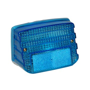 Fanale posteriore Honda MB/MT DMP incorporato blu