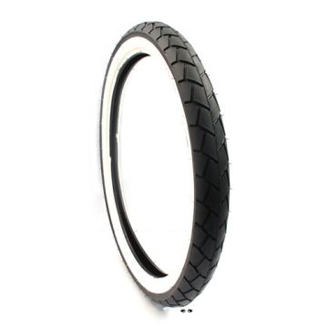 Pneumatico Mitas/Sava MC11/Whitewall- 2,25-17/2 1/4-17 pollici (vecchio nome 21x2,25) 39J TT Piaggio Boxer 2