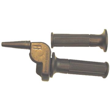 Acceleratore rapido - diametro Domino = 22 mm orizzontale - ciclomotore/scooter universale nero/nero
