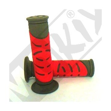 Manopole Progrip 719 S.B grigio/rosso