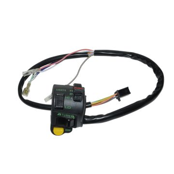 Interruttore sterzo anteriore Honda MB5/8 completo di cablaggio 1981-1986 DMP