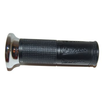 Maniglia in gomma destra/con anello cromato Vespa LX-S 50-125-150 2007-2013 Facelift/SXL 125-150 2017-2022/VXL 125-150 2016-2023 CM083804 originale