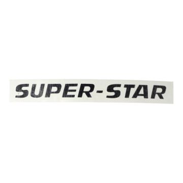 adesivo kreidler (super-star) nero/bianco