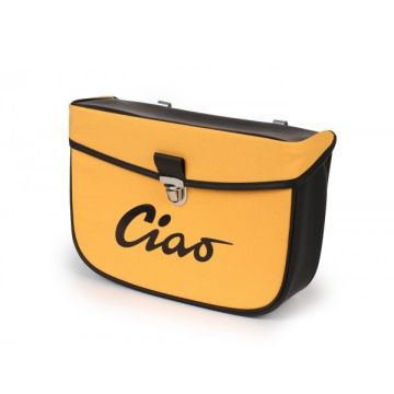 Borsa laterale Vespa Ciao gialla/nera Moto-Nostra