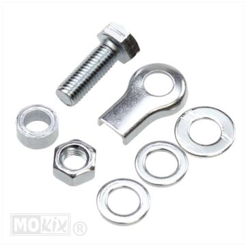 Set completo nippli freno M7x20mm Freno posteriore ciclomotore Vespa-Piaggio-Gilera 7x20
