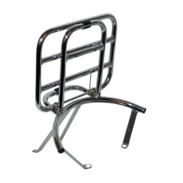 Portapacchi pieghevole cromato AGM Grande Retro