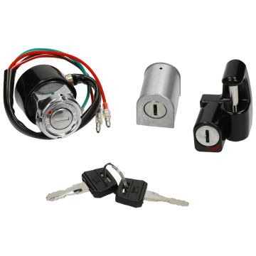 Set blocchetto di accensione completo in 3 pezzi Honda DAX/SS50/CD50/CT50 set 5070