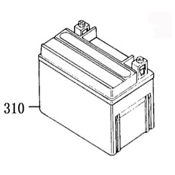 Batteria AGM R8 50 4T AC