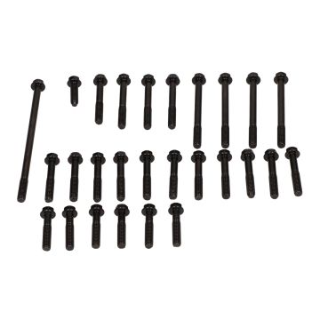Set viti M8 flangia nera 27 pezzi Honda MB-MT-MTX 50-80cc AC come originale