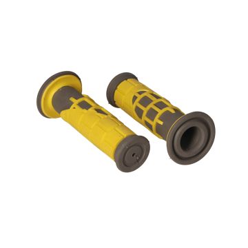 Manopole Progrip 724 grigio/giallo
