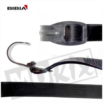 Raccoglitore/tracolla da campeggio gancio/gancio da 75 cm nero Bibia