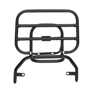 Portapacchi posteriore pieghevole nero opaco modello China LX Scooter/VX/VX50S/Riva/Napoli/Benson/Touring/Toscana/Lux/VXL/RL/Azzuro/Rmini/Delphi/GTS DMP