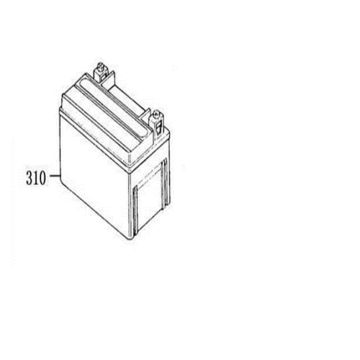Batteria China Grande Retro 50 4T AC