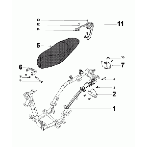 Telaio - Sella Peugeot Tweet Evo Euro 4
