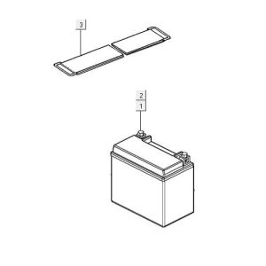 Batteria Kymco MXU 500