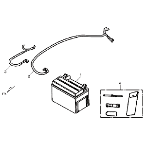 Batteria - Set di attrezzi per champagne Sym Allo (WH871)