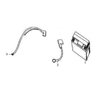 Batteria Eagle-Wing Torino antracite
