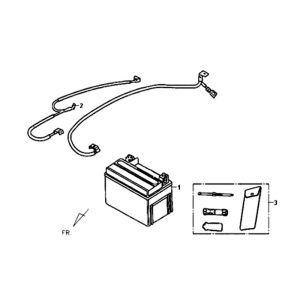 Batteria - Set di attrezzi Sym Fiddle II (BK-7C) grigio ferro