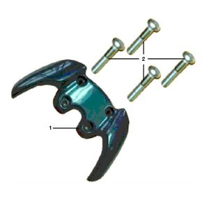 Portapacchi posteriore Sym Jet Euro-X a 2 tempi